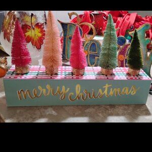 Christmas signs decor lot